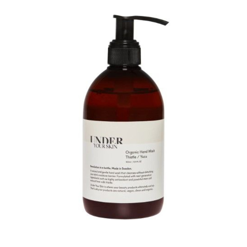 Under Your Skin | bio mýdlo na ruce – Ostropestřec & Yuzu – 500 ml